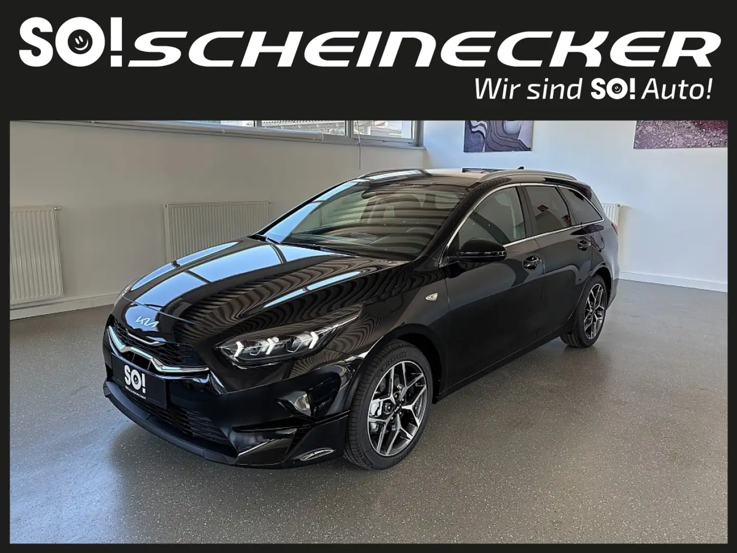 Kia Ceed SW / cee'd SW ceed SW 1,0 T-GDI GPF ISG Silber Schwarz - 2