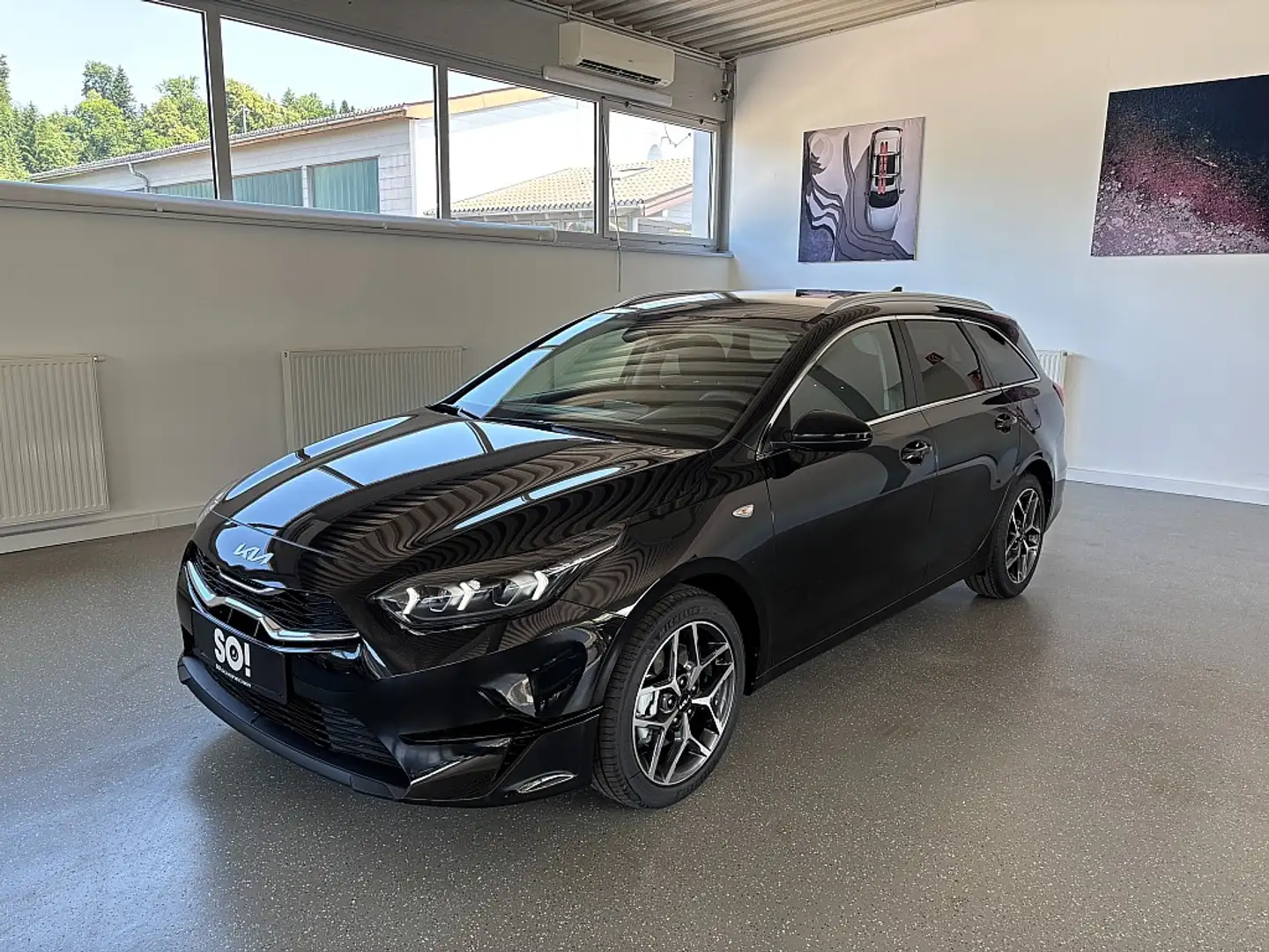Kia Ceed SW / cee'd SW ceed SW 1,0 T-GDI GPF ISG Silber Schwarz - 2