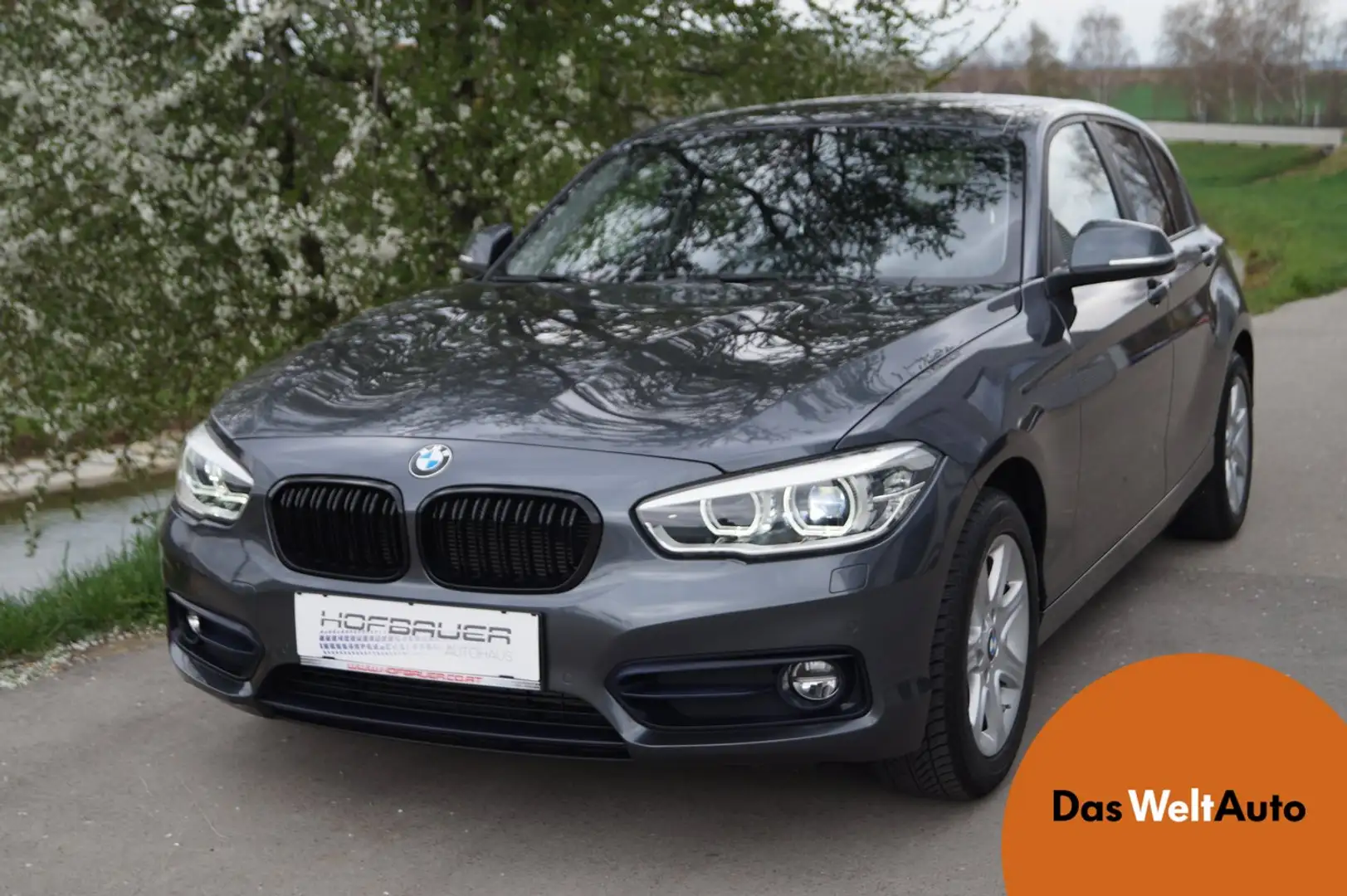 BMW 116 BMW 1 Lim. 5-trg. 116 d Sport Line Grau - 1