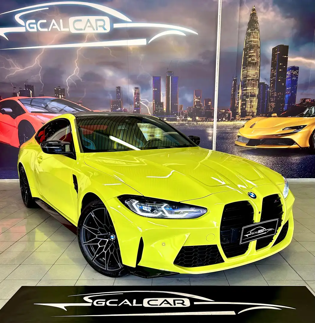 BMW M4 COMPETITION 510CV CERTFICATA BMW OK PERMUTE GARANZ Verde - 2