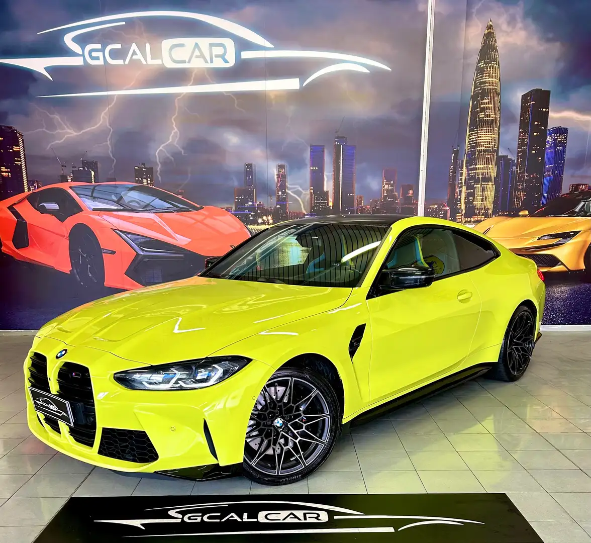 BMW M4 COMPETITION 510CV CERTFICATA BMW OK PERMUTE GARANZ Verde - 1