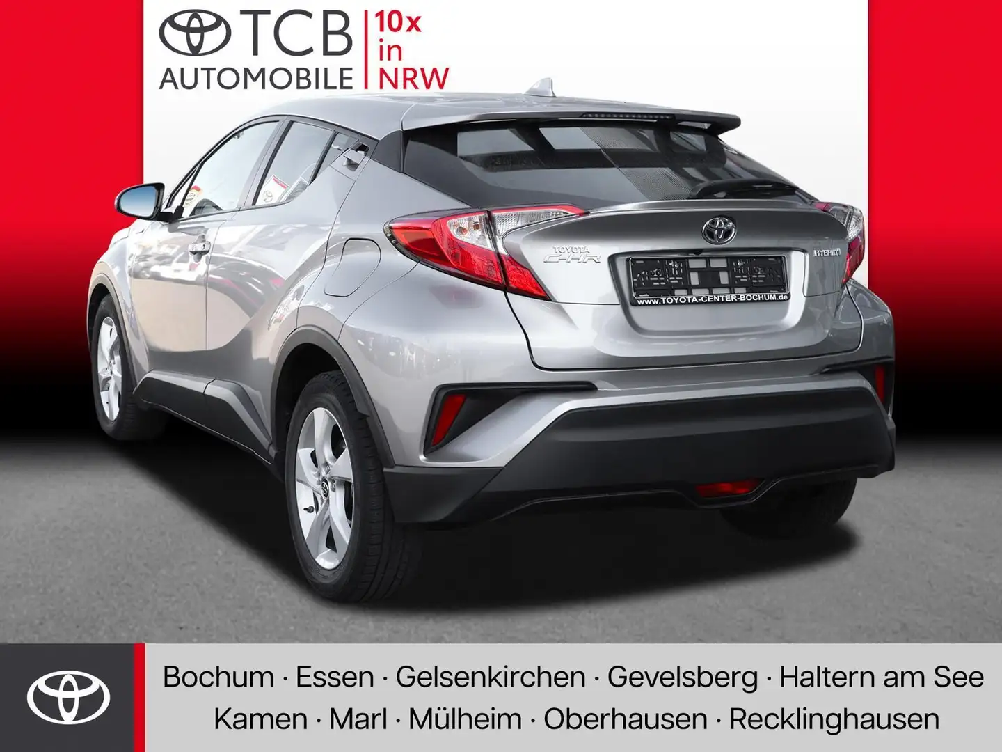 Toyota C-HR 1.8 Hybrid Flow SHZ KAMERA KLIMA LM BT Grau - 2