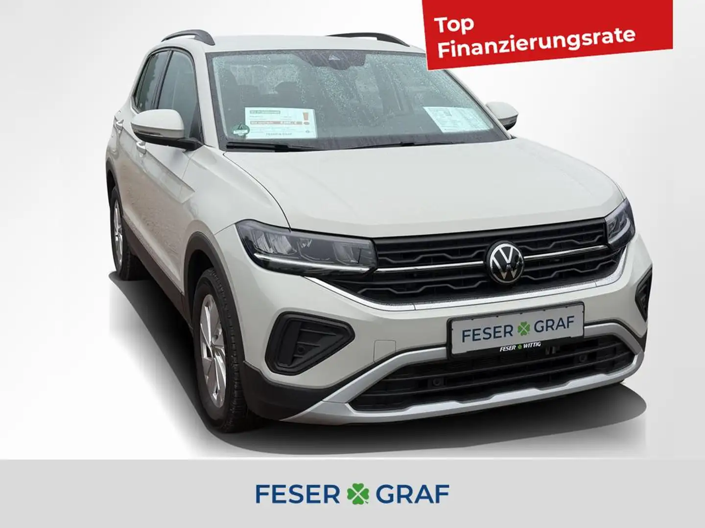 Volkswagen T-Cross 1.0 TSI Life IQ.Drive/Sitzhz/AHK/LED Grau - 1