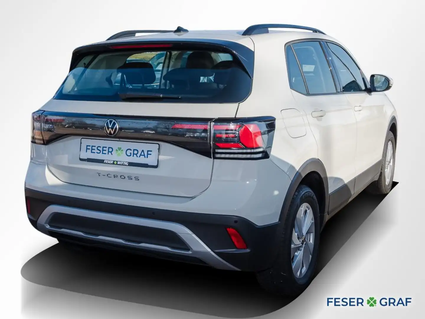 Volkswagen T-Cross 1.0 TSI Life IQ.Drive/Sitzhz/AHK/LED Grau - 2
