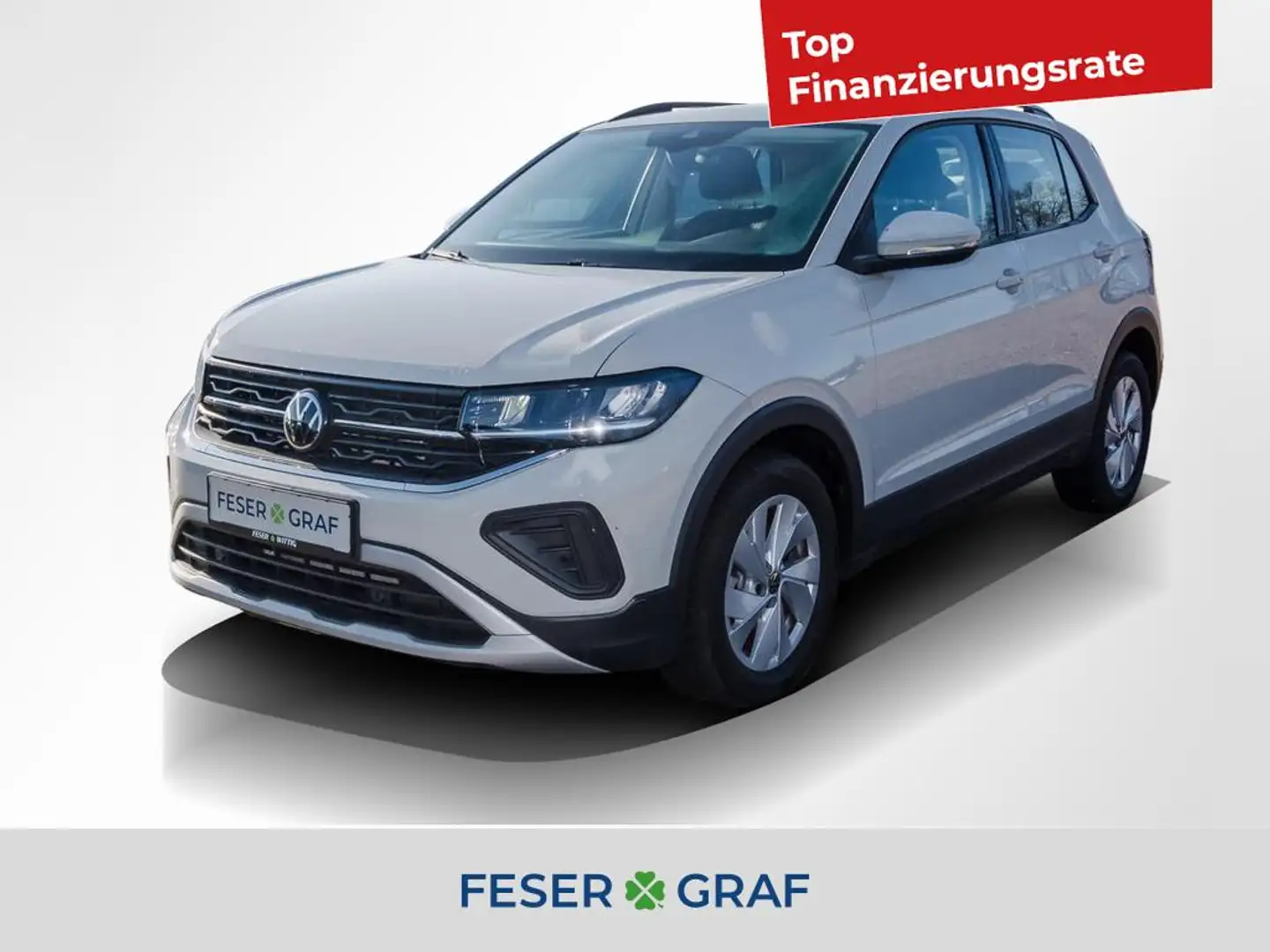 Volkswagen T-Cross 1.0 TSI Life IQ.Drive/Sitzhz/AHK/LED Grau - 1