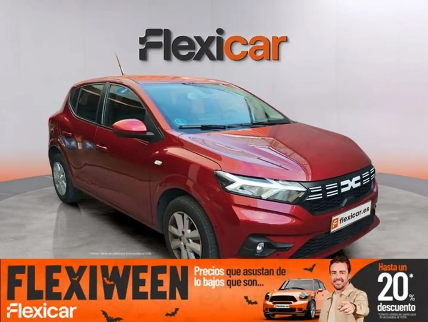 Dacia Sandero Expression 74kW (100CV) ECO-G Rojo - 1