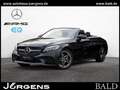 Mercedes-Benz C 200 Cabrio AMG-Sport/LED/Cam/Totw/Ambi/SHZ/18" Schwarz - thumbnail 1