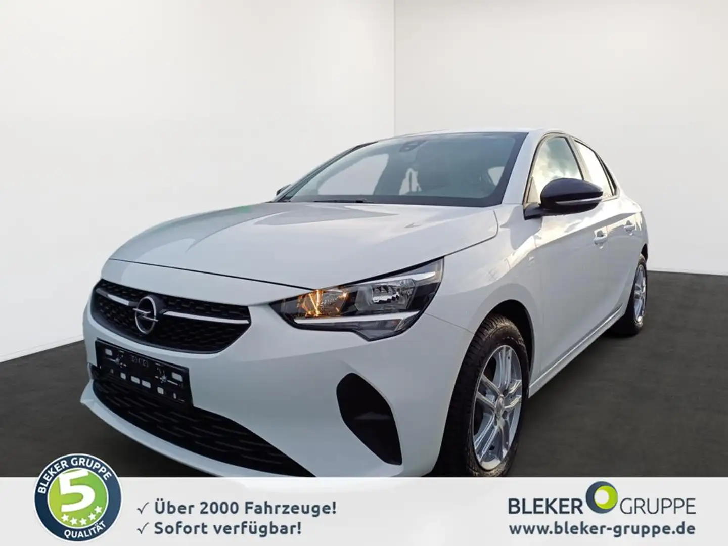 Opel Corsa 75 Edition Blanc - 1