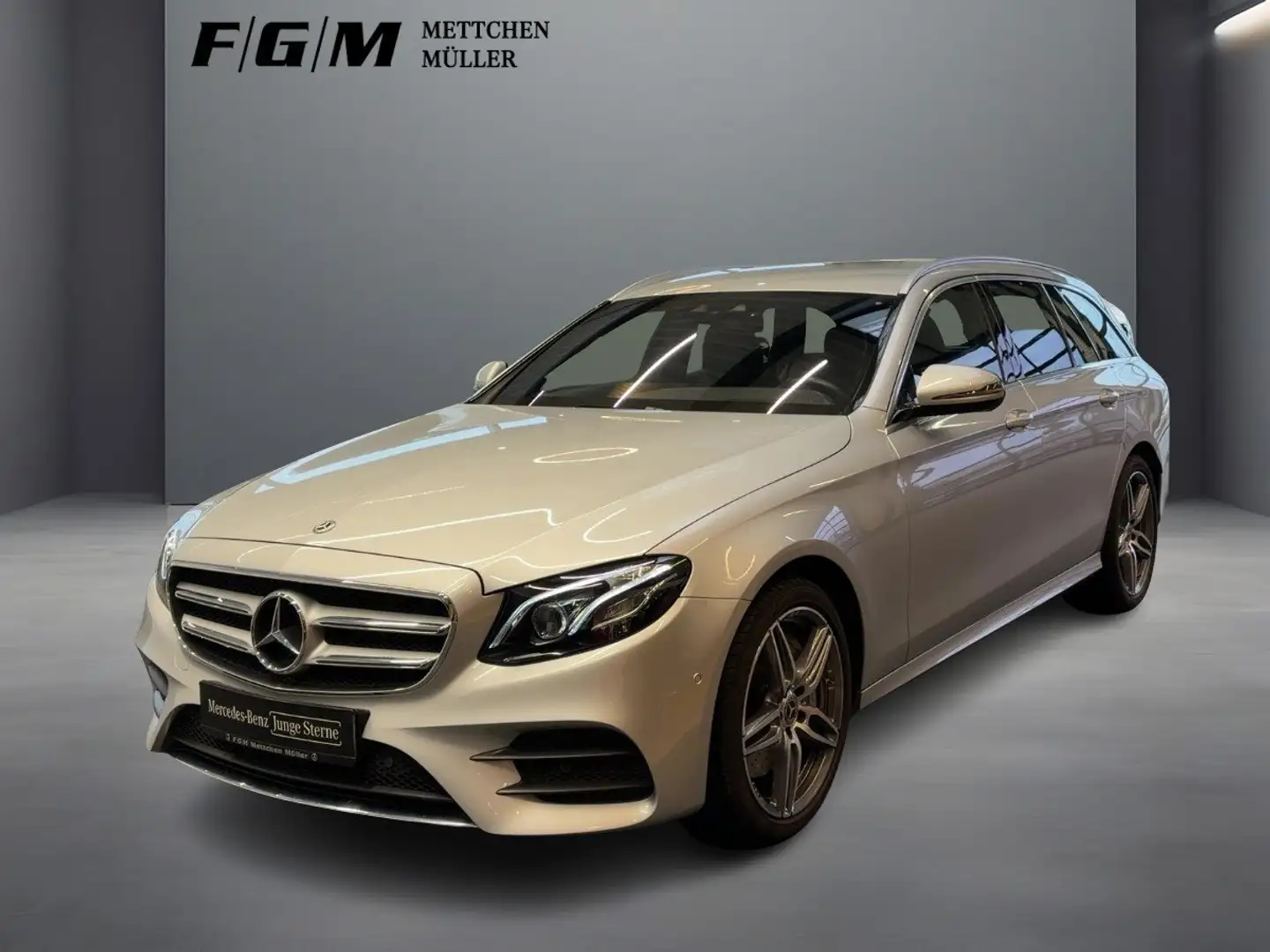 Mercedes-Benz E 400 d 4M T AMG Line HeadUp|MBeam|CarPlay|Kam Argent - 2