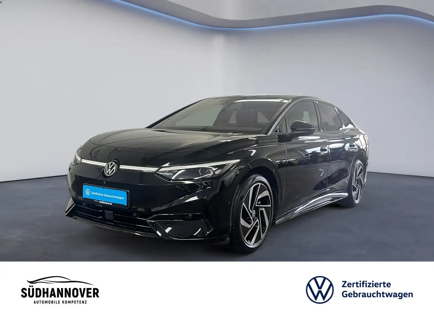 Volkswagen ID.7 Pro 210 kW PANO+AHK+NAVI+LED+SHZ+PDC Schwarz - 1