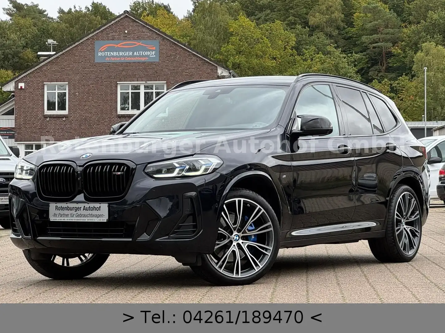 BMW X3 M D*XDRIVE*LASER*HEAD-UP*VIRTUAL*360° KAMERA Noir - 1