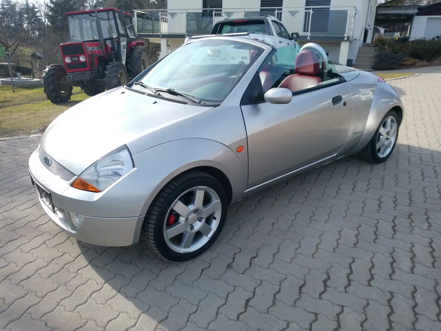 Ford Streetka Streetka 1,6 Duratec 8V !! Pickerl neu !! Silber - 1