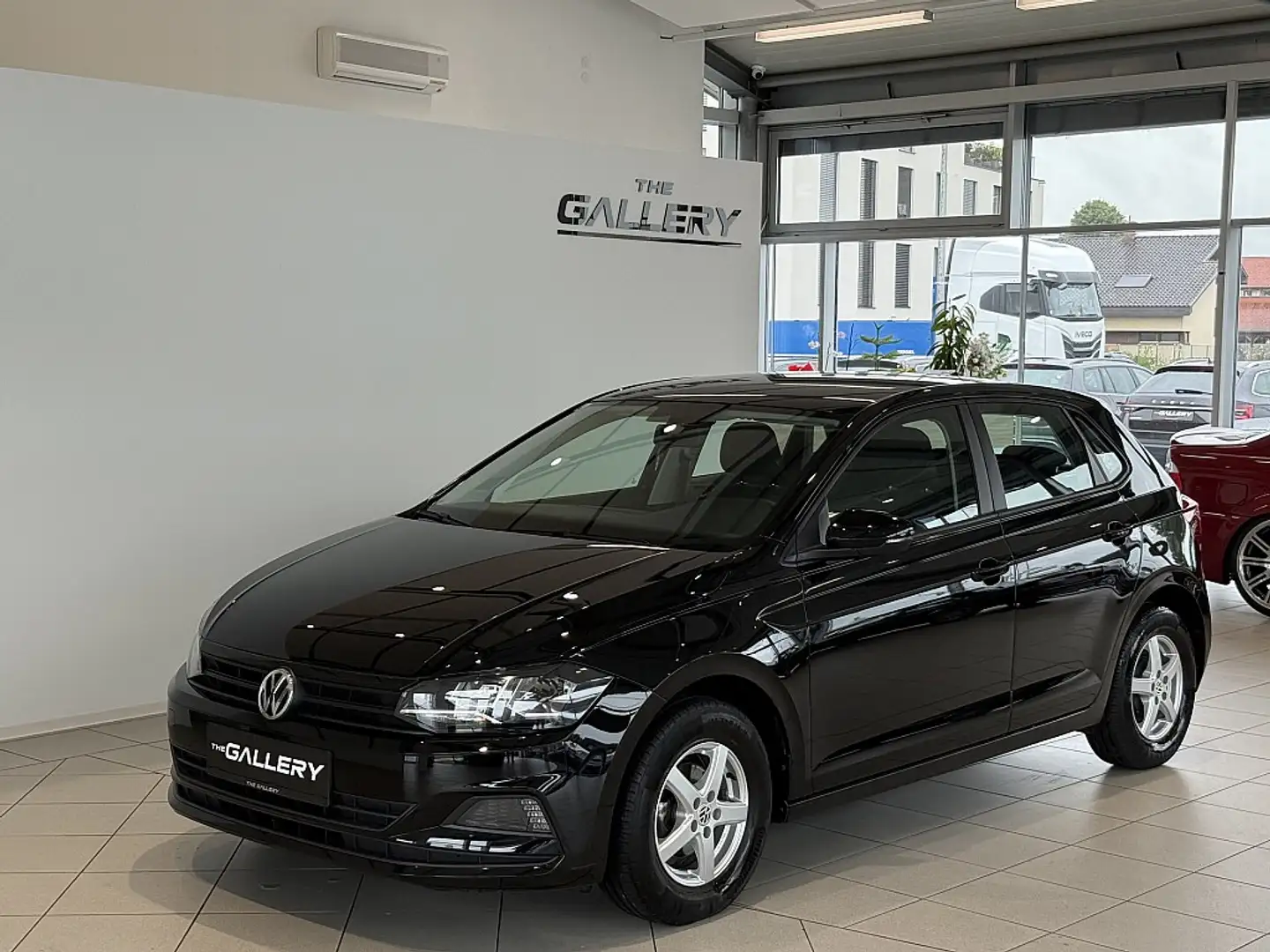 Volkswagen Polo 1,0*Sitzheizung*Front Assist*App-Connect Schwarz - 2