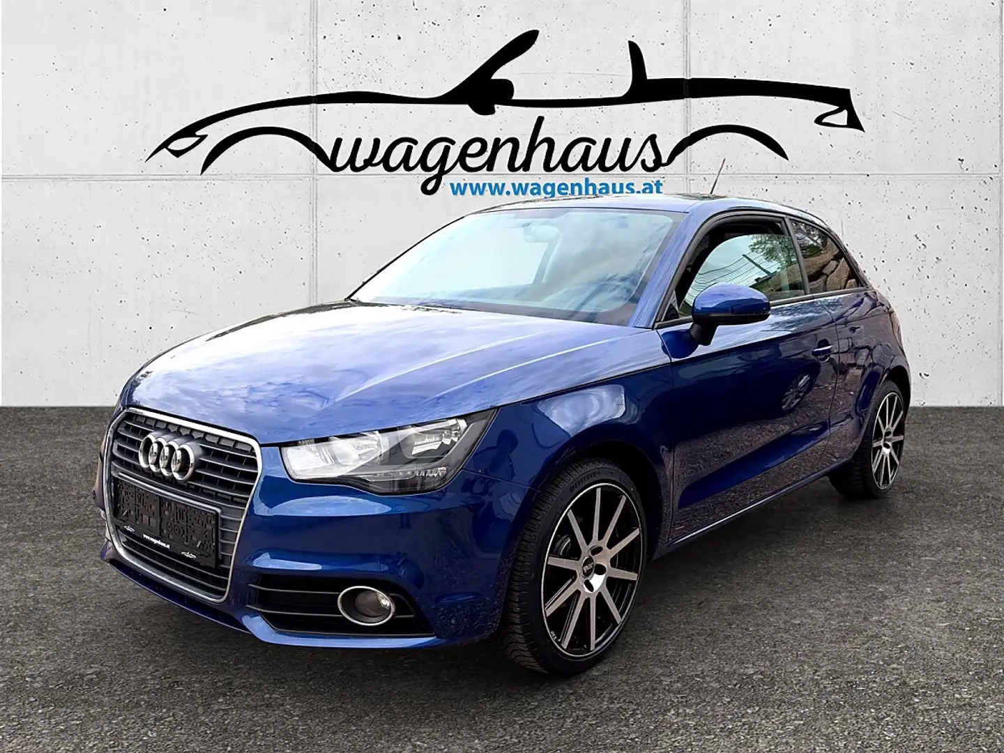 Audi A1 1.2 TFSI Attraction, GRA, NSW, Steuerkette NEU Blau - 1