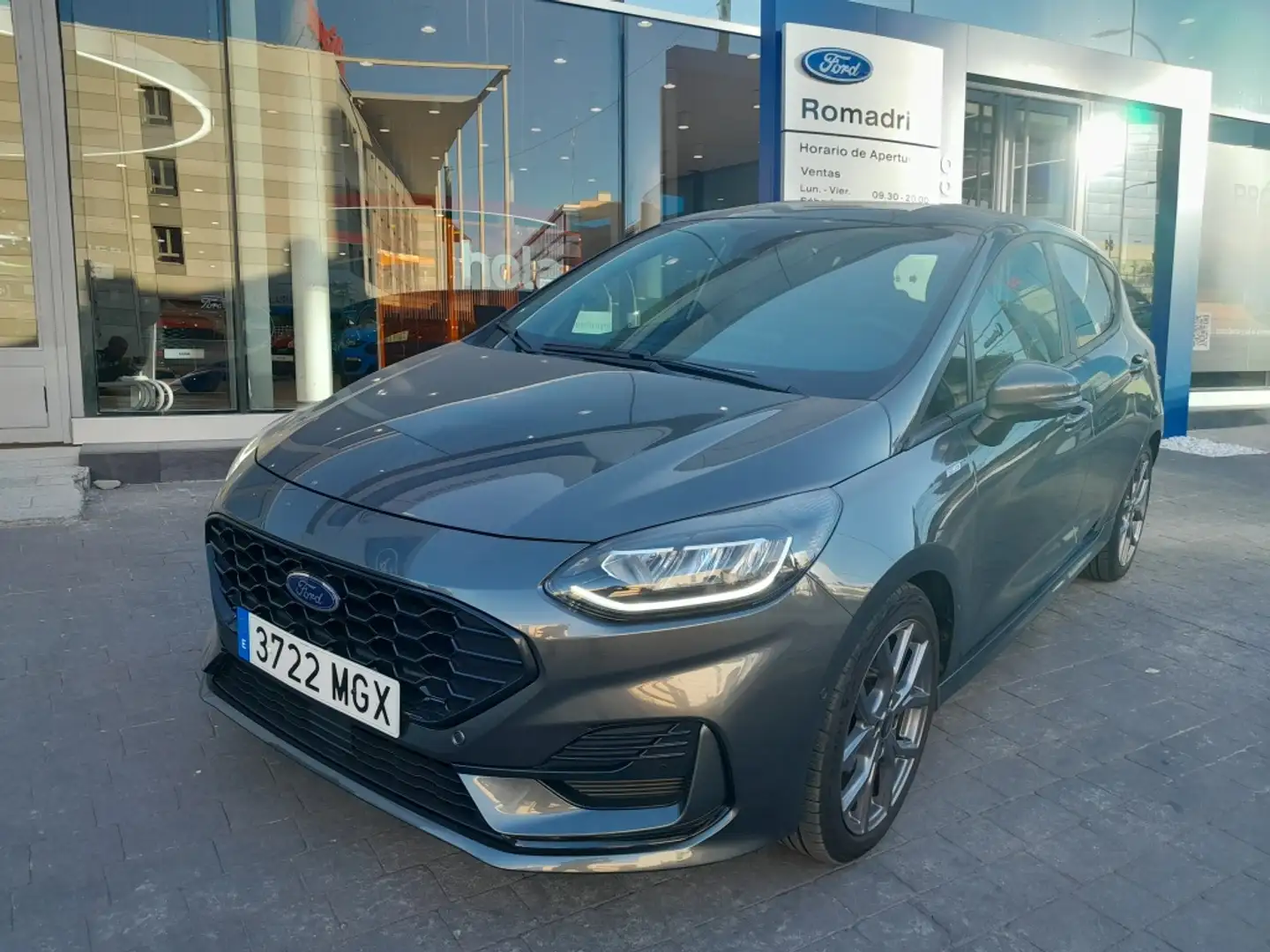 Ford Fiesta 1.0 EcoBoost MHEV ST Line 125 Gris - 1