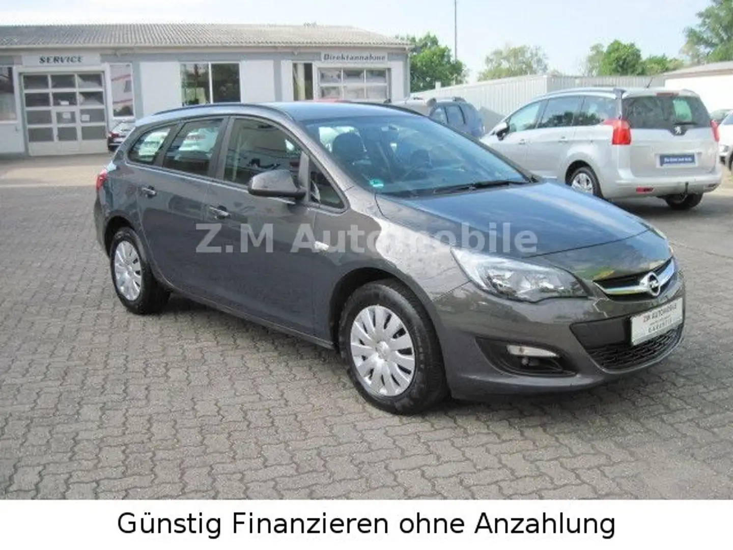 Opel Astra J Sports Tourer Edition*1.Hand*Navi*Euro 6 Grau - 2