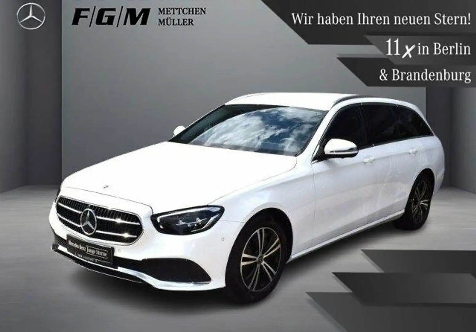 Mercedes-Benz E 200 d T Avantgarde TWA|360|Sitzhz|Standhz. Weiß - 1