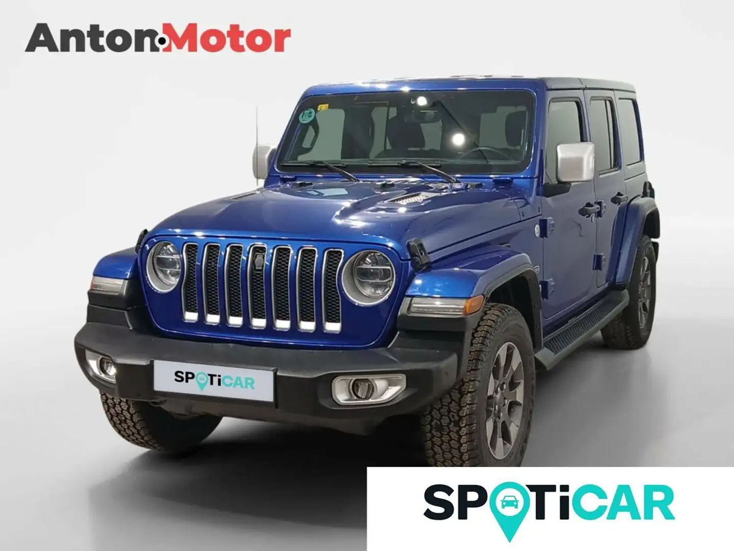 Jeep Wrangler Unlimited 2.2CRD Sahara 8ATX Blau - 1