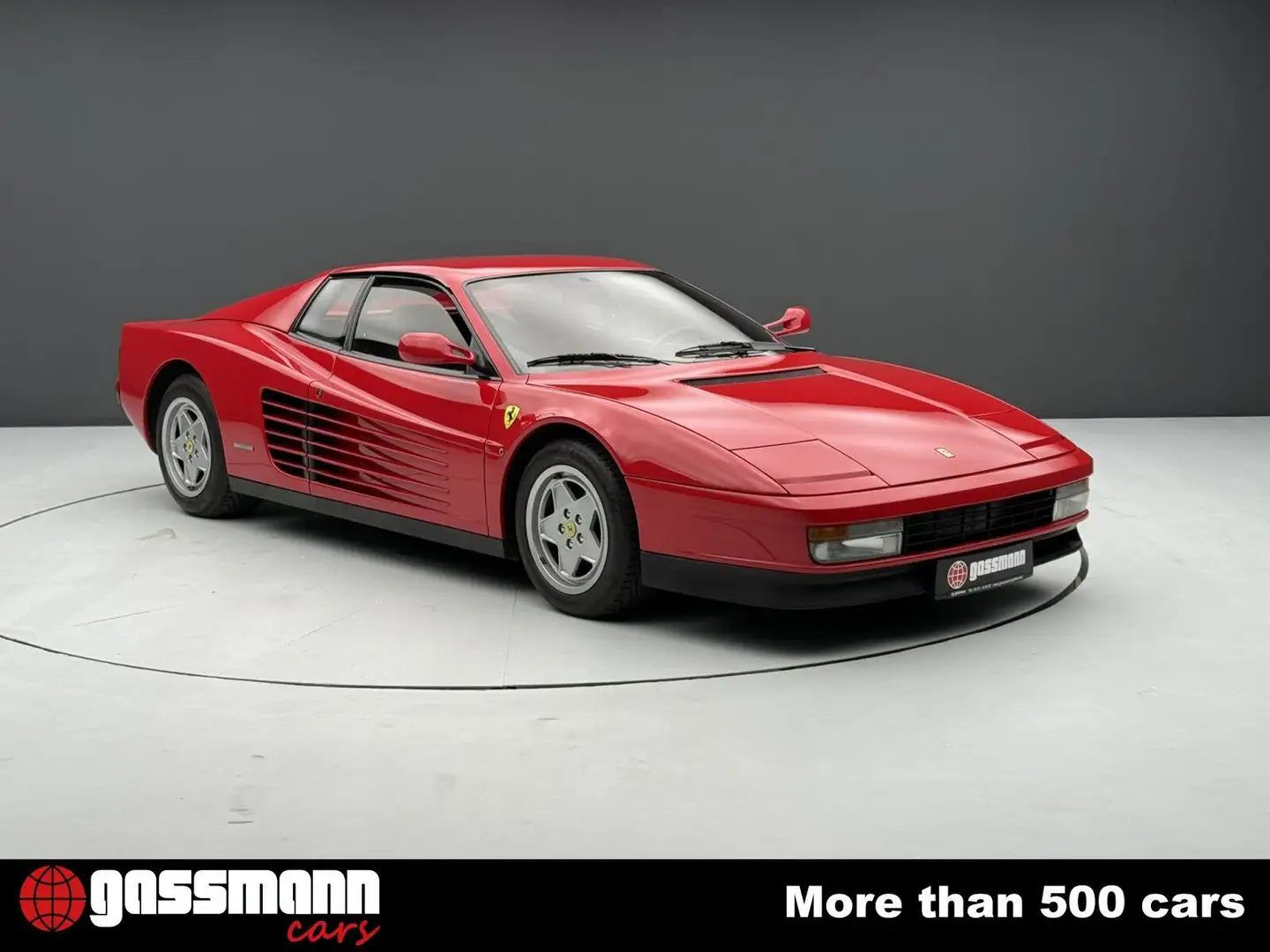 Ferrari Testarossa 4.9 i V12 48V - Matching-Numbers Rot - 2
