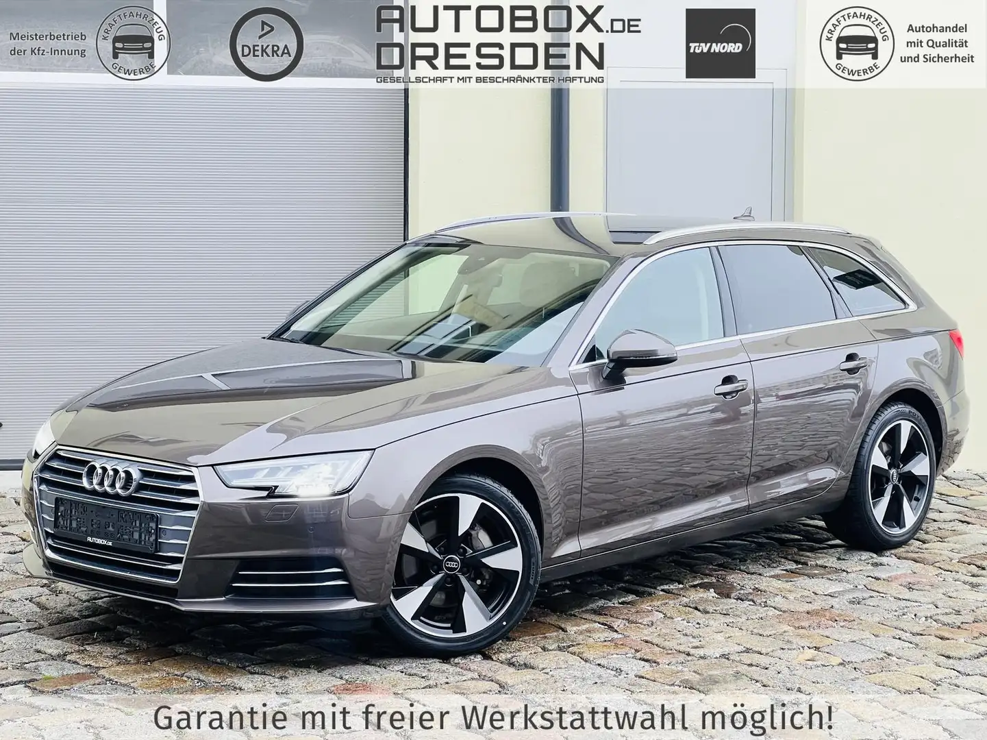 Audi A4 Sport 2.0 TDI +CAM+B&O+HUD+MATRIX-LED+LEDER+ Braun - 1