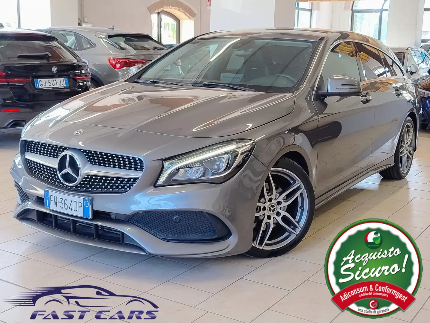 Mercedes-Benz CLA 200 Shooting Brake d Premium 4matic auto FL Grigio - 1