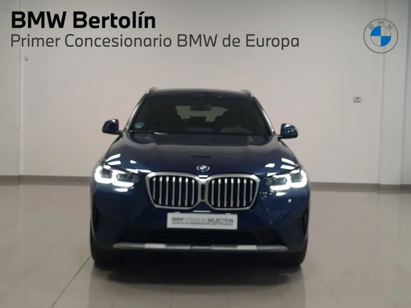 BMW X3 xDrive 20dA xLine Bleu - 2