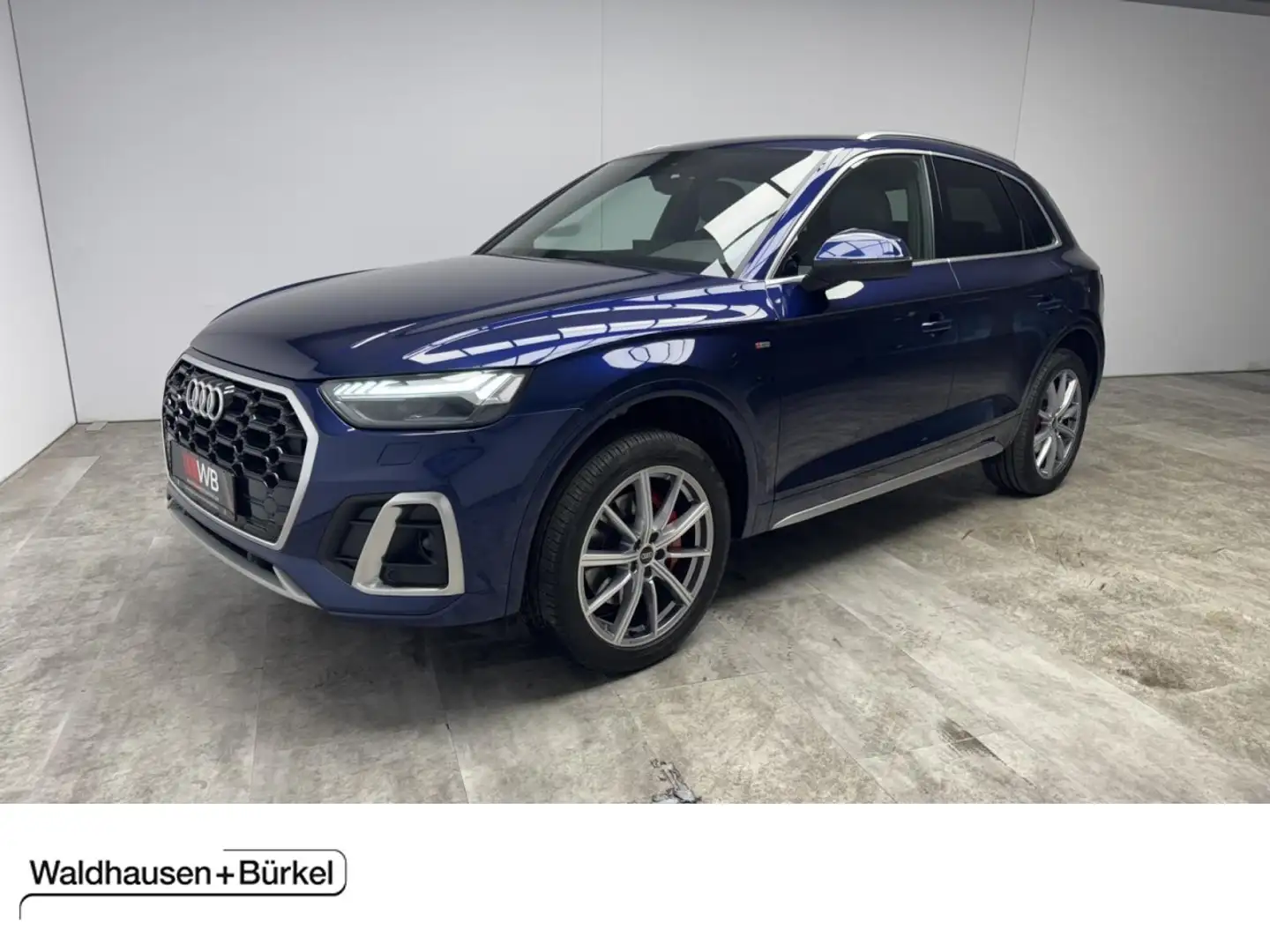 Audi Q5 55 TFSIe quattro S line S-tronic Klima Navi Blau - 1