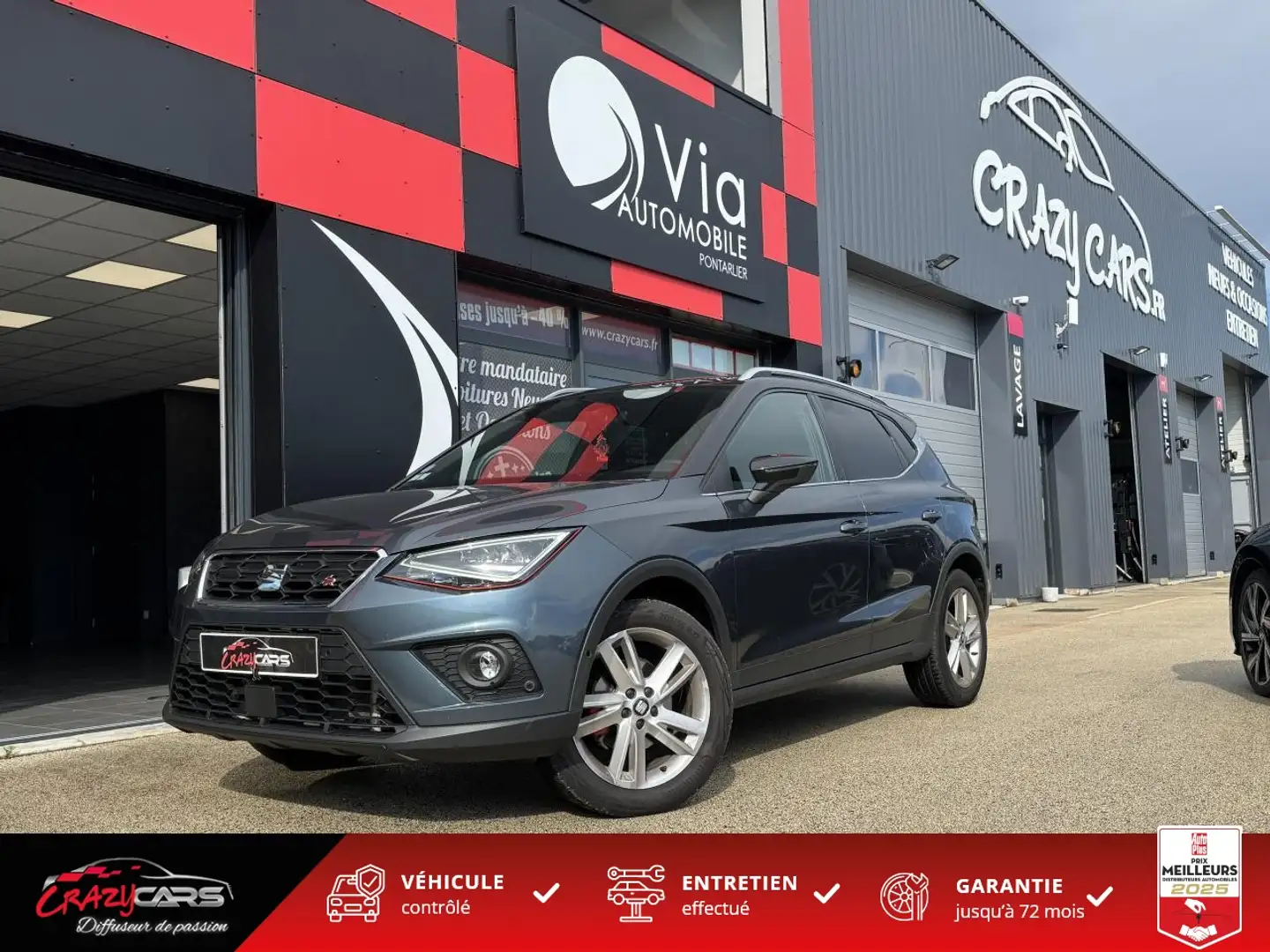SEAT Arona FR 1.5 TSI 150 DSG 7 - CAM - VIRTUAL COCKPIT Gris - 1