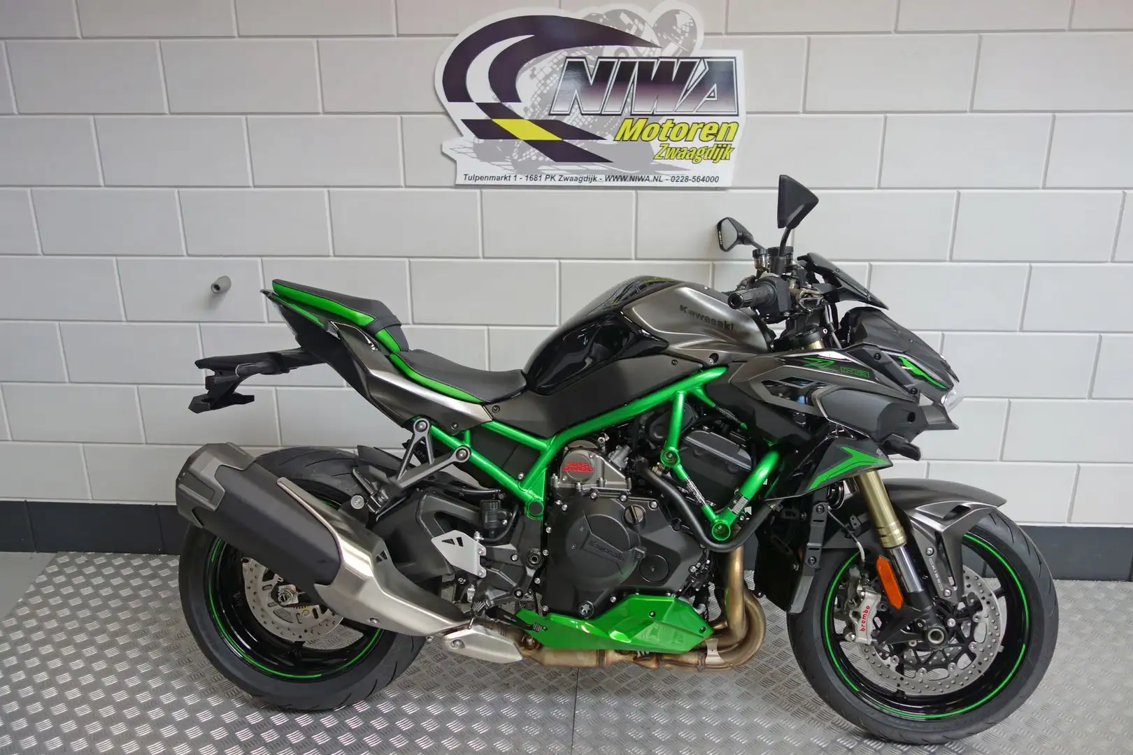 Kawasaki Z H2 SE Зелений - 1