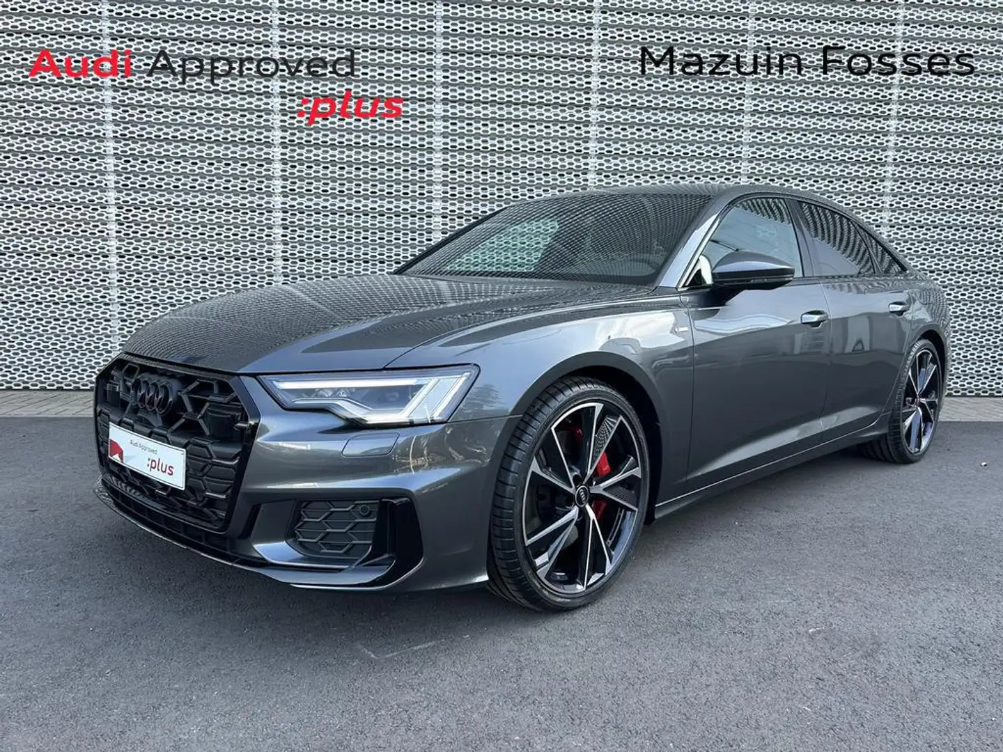 Audi A6 S line 55TFSI e quattro 270kW(367cv) S tronic Gris - 1