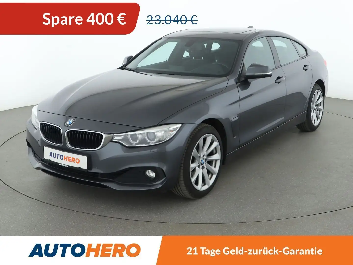 BMW 430 430i Gran Coupé xDrive Advantage Aut.*NAVI*LED*PDC Gris - 1