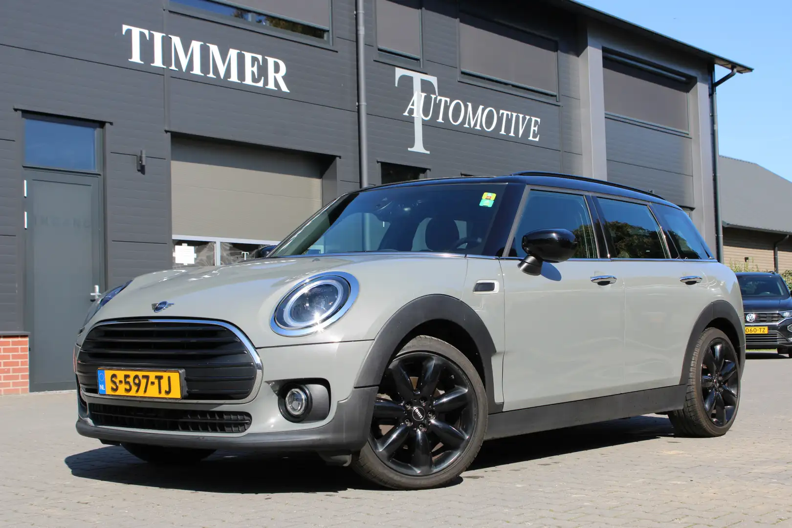 MINI Cooper Clubman Mini 1.5 Richmond Park Edition - Lederen bekleding Gris - 1