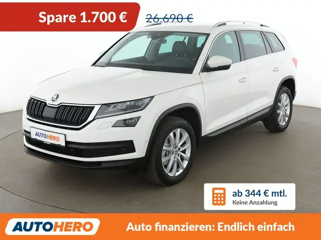 2020 Skoda Kodiaq in White for sale