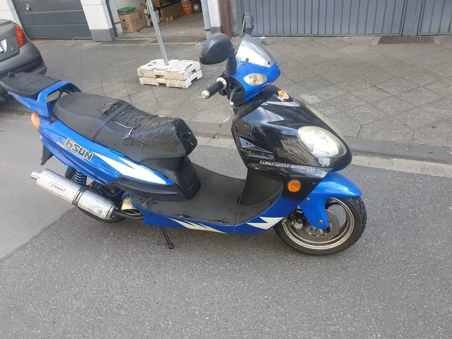 Hisun HS 150 Roller 150ccm Blau - 1