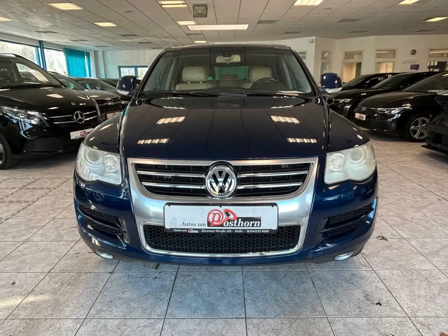 Volkswagen Touareg V6 TDI Klima Leder Navi PDC Bleu - 2