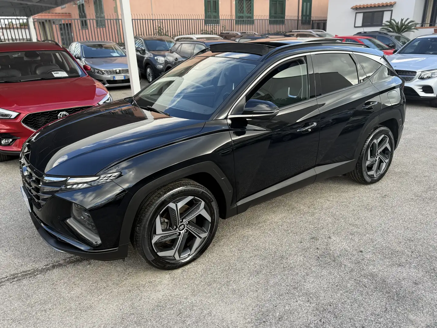 Hyundai TUCSON Tucson III 2021 1.6 hev Exellence 2wd auto Nero - 1