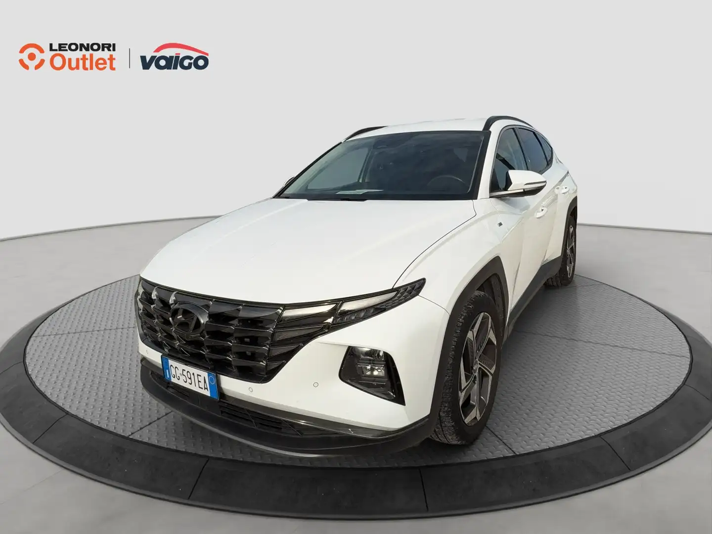 Hyundai TUCSON 1.6 T-GDi 48V XLine Bianco - 1