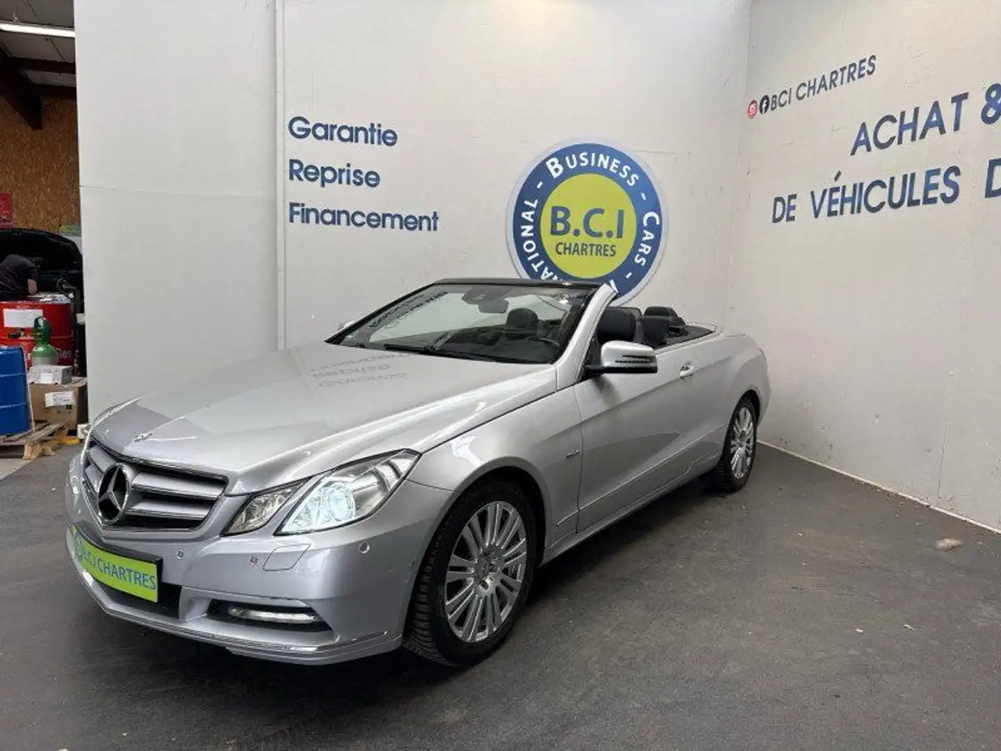 Mercedes-Benz E 200 CABRIOLET 200 CGI BE 7GTRO+ Grigio - 2