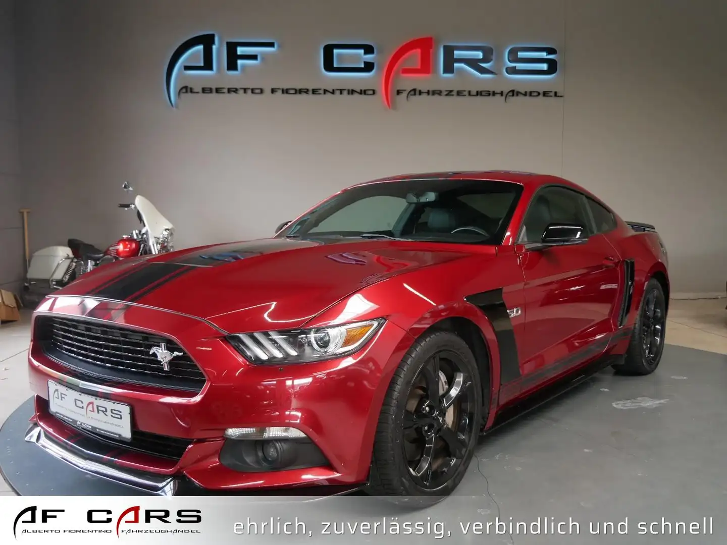 Ford Mustang GT 5.0 V8 California Special US Temp Kamera LED Rosso - 1