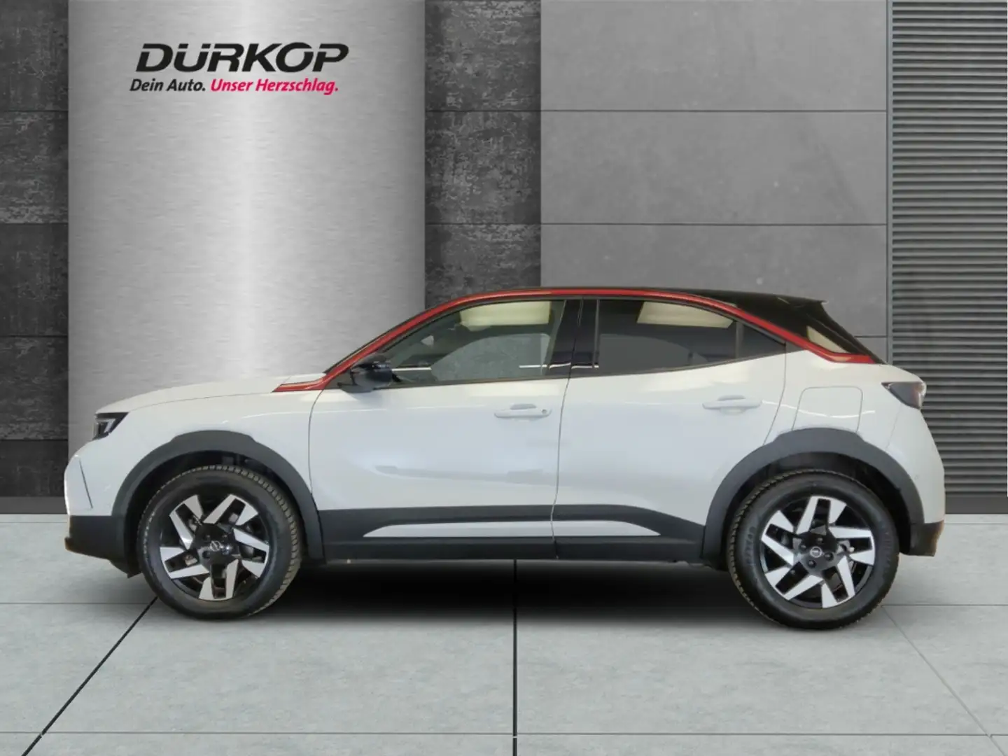 Opel Mokka-E GS Line Navi Klimaautom Allwetterreifen LED Apple Weiß - 2