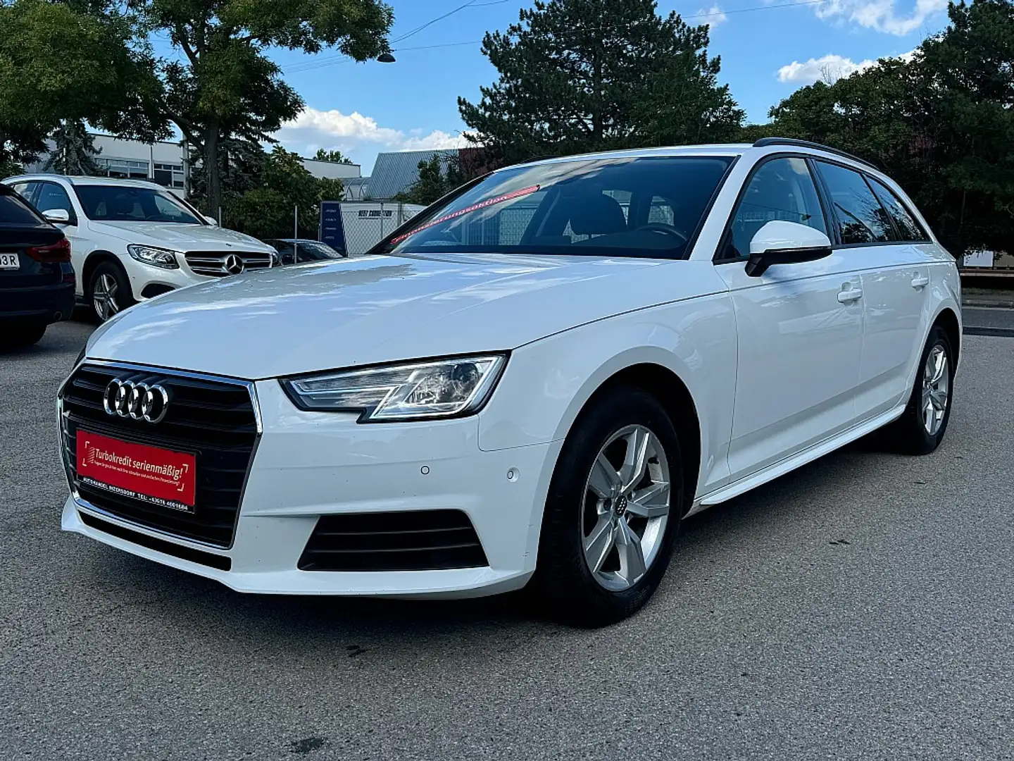 Audi A4 Avant 30 TDI S-tronic / 1BESITZ / NAVI / LED / ... Blanc - 1