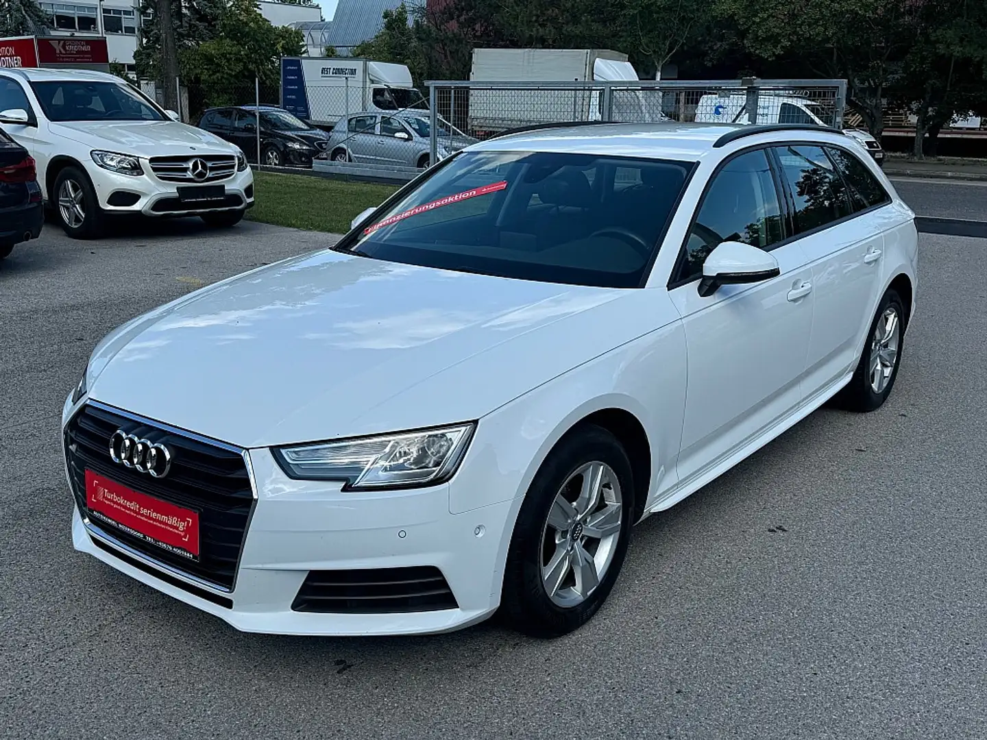 Audi A4 Avant 30 TDI S-tronic / 1BESITZ / NAVI / LED / ... Blanc - 2