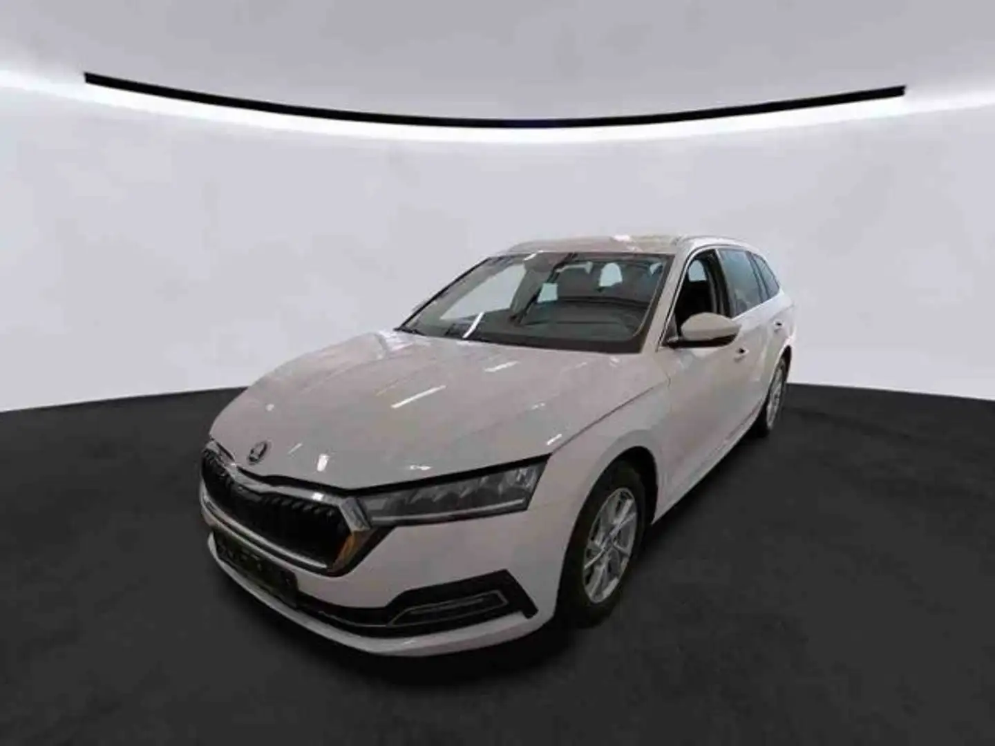 Skoda Octavia Combi 2.0 TDI DSG Style+AHZV+Head-Up+Nav Weiß - 2