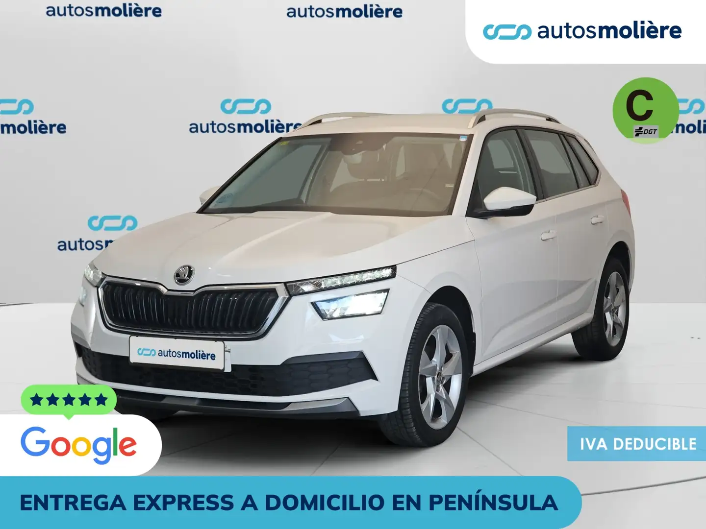 Skoda Kamiq 1.6TDI Ambition DSG Blanco - 1