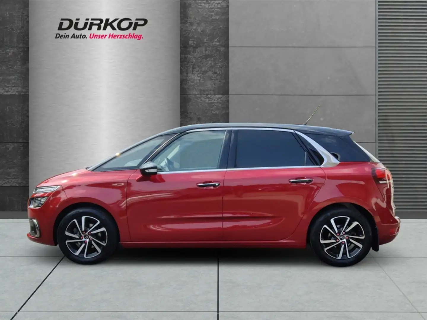 Citroen C4 Picasso SpaceTourer 1.2 PureTech 130 Shine AT Rojo - 2