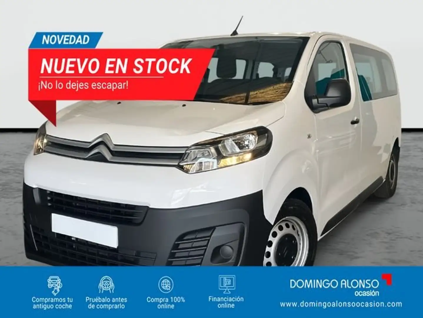 Citroen Jumpy Combi Talla M BlueHDi 120 S&S 6v Confort Blanco - 1