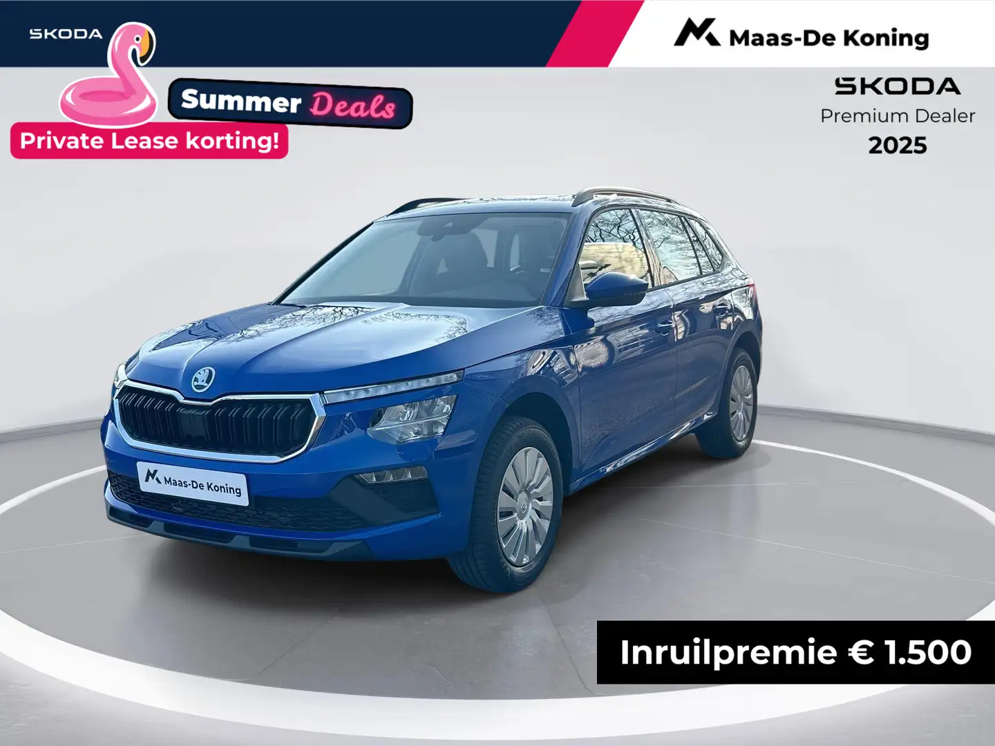 Skoda Kamiq Essence 1.0 TSI 85 kW / 115 PK SUV 6 versn. Hand T Blauw - 1
