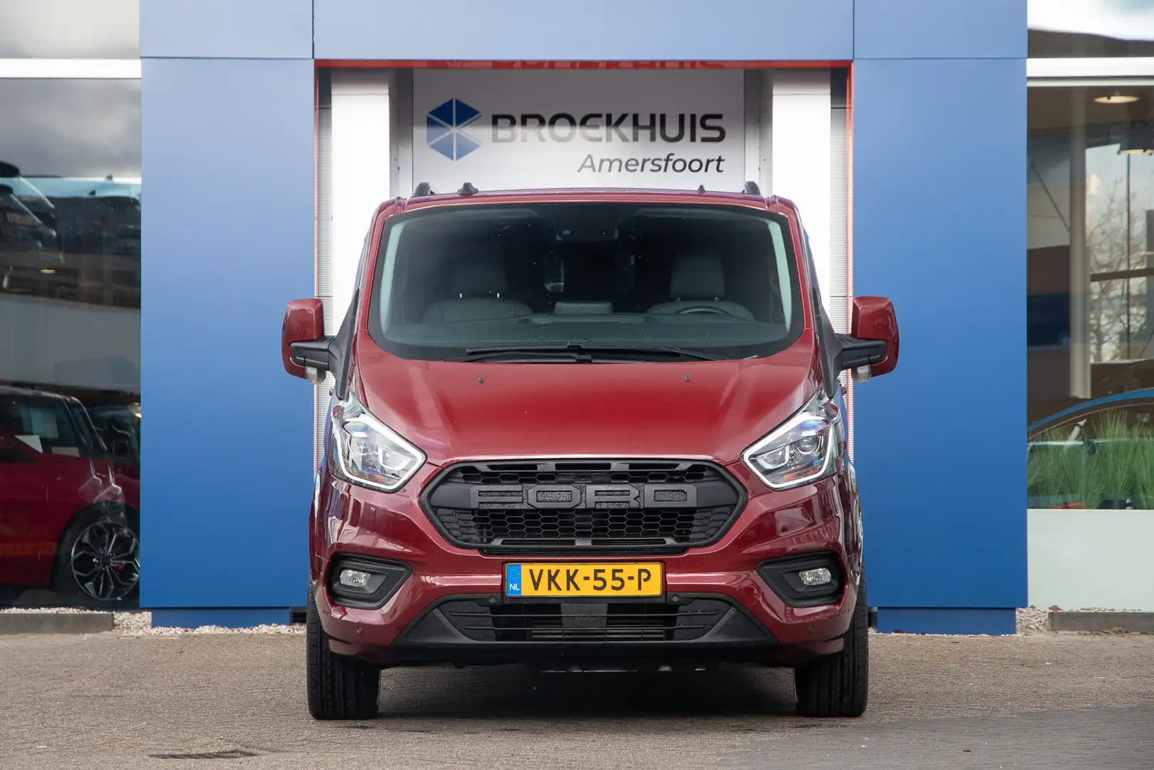 Ford Transit Custom 300 2.0 TDCI L1H1 Limited DC| Achteruitrijcamera | Rood - 2