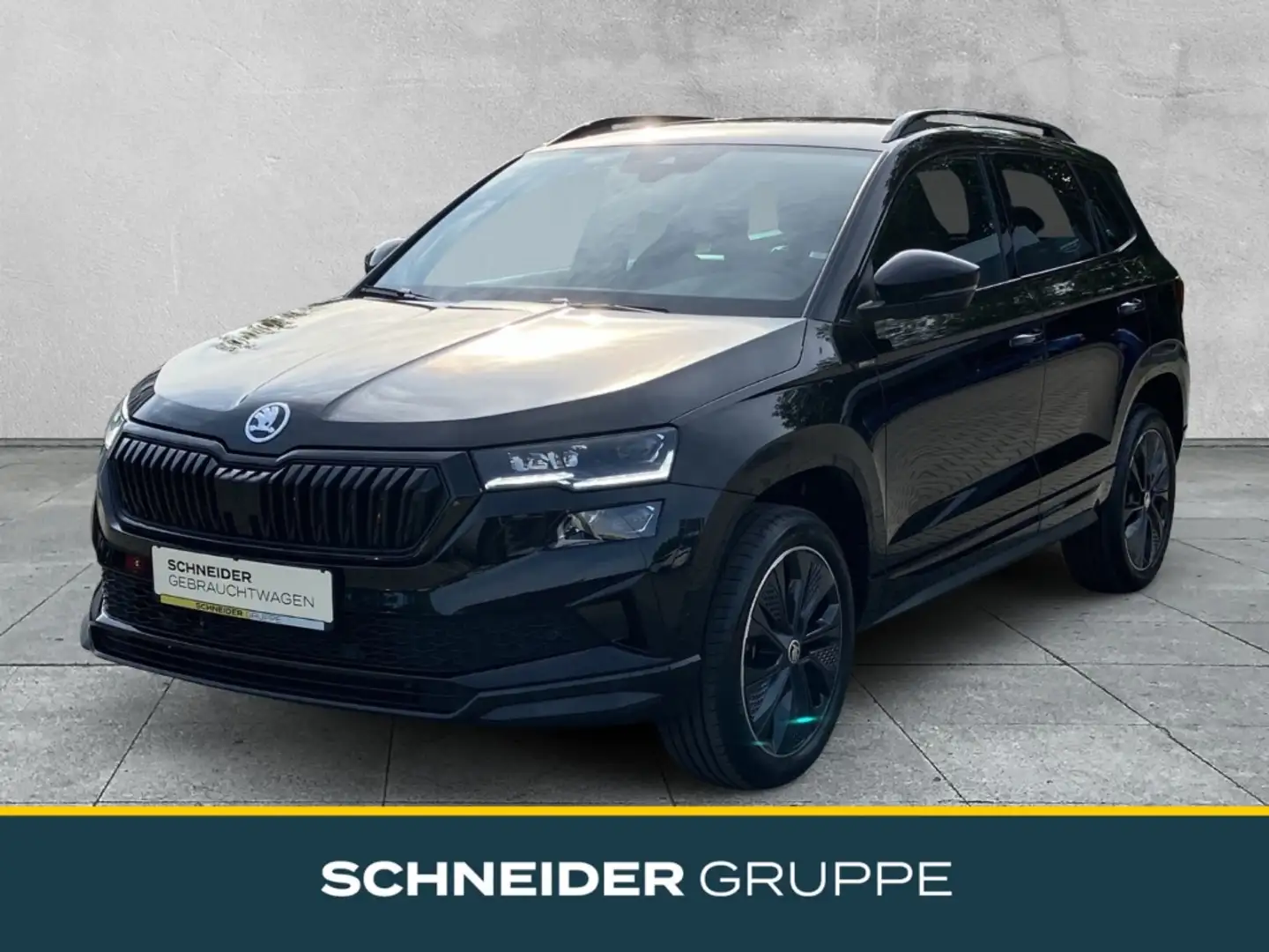 Skoda Karoq 1.5 TSI Sportline Navigation+SHZ+ACC+LED+ Schwarz - 1