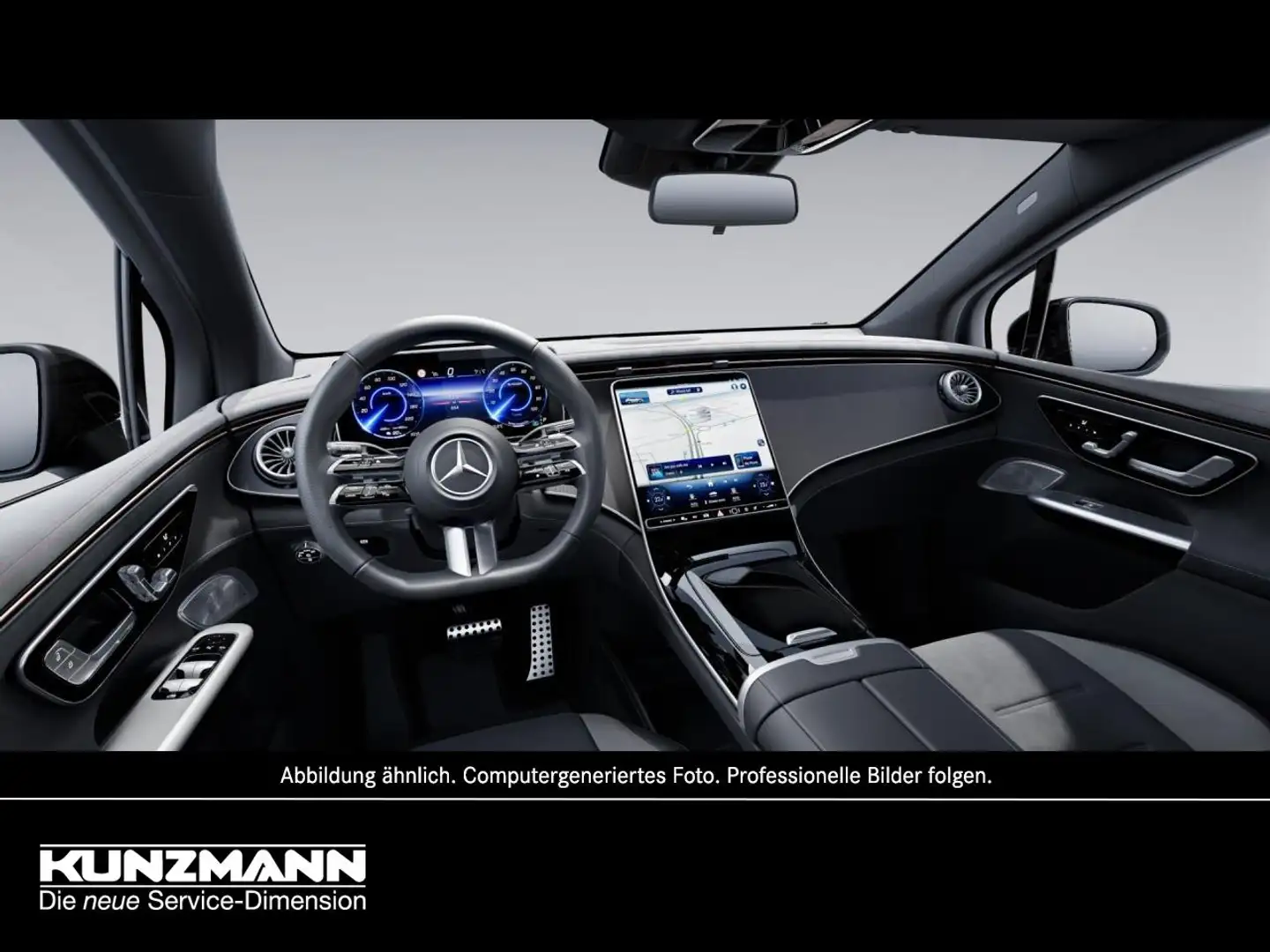 Mercedes-Benz EQE SUV EQE 350+ SUV AMG Night Panorama Distronic 360° Schwarz - 2